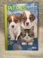 NEW Pet Pals Jumbo Coloring & Activity Book