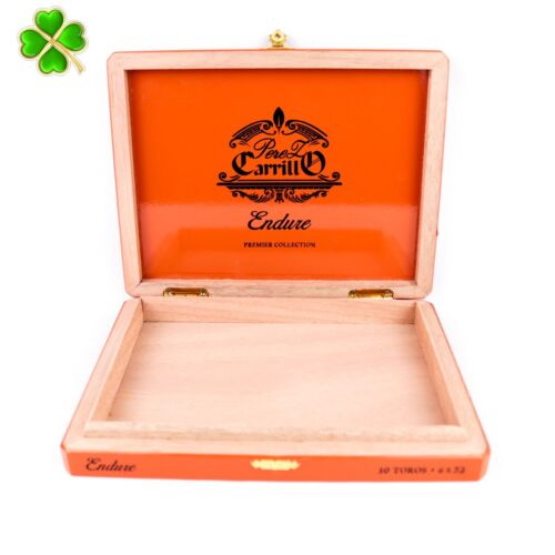 Caja de cigarros de madera vacía Pérez Carrillo Endure Toro Premier 9,5" x 7,25" x 1,5" - Imagen 11 de 12