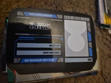Justice League Membership Card (BLANK) DC All In Event 