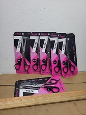 Qty: 6 Annie Stainless Series Hair Shear Scissors with finger rest 7" Length
