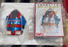 MTH Reproduction Tin Litho Cragstan Battery Operated Blue Mr. Atomic 215 / 500