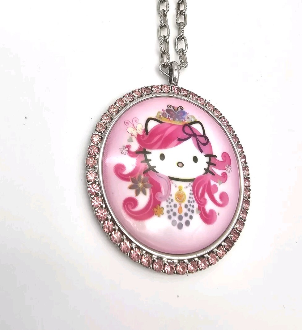 Tarina Tarantino Pink Head Russian Doll Vintage Hello Kitty Large