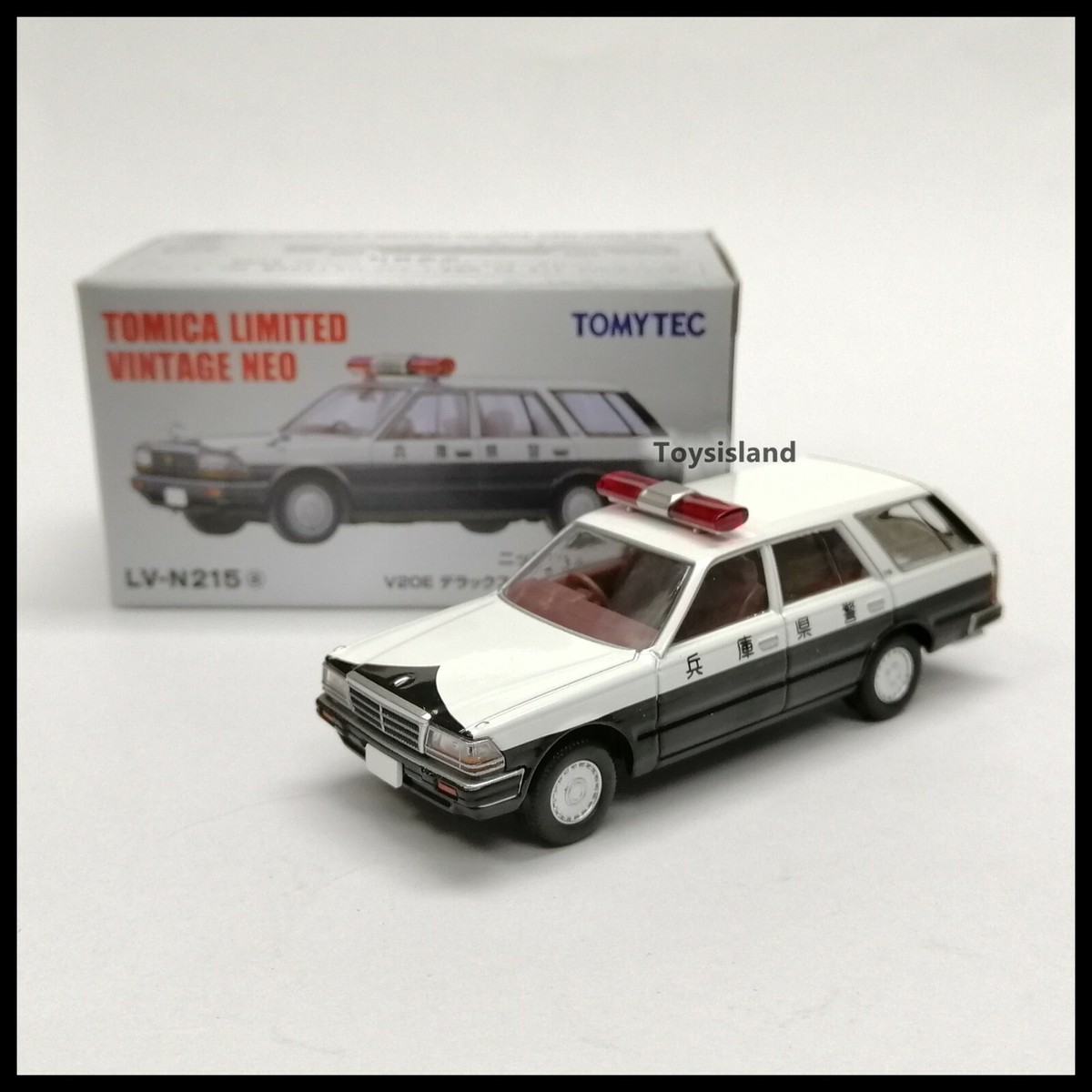 TOMICA LIMITED VINTAGE NEO パトカー セット Tomica Limited Vintage NEO LV-N215a Nissan Gloria Van V20E