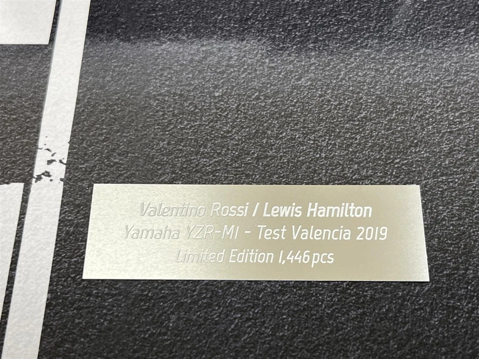 Valentino Rossi L Hamilton Yamaha YZR Valencia 2019 1:12 Minichamps 122194446 - Image 4 of 4