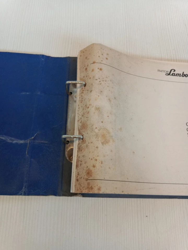 manuale catalogo ricambi originale trattore 1982 Lamborghini R 1556 multilingua - Immagine 4 di 4