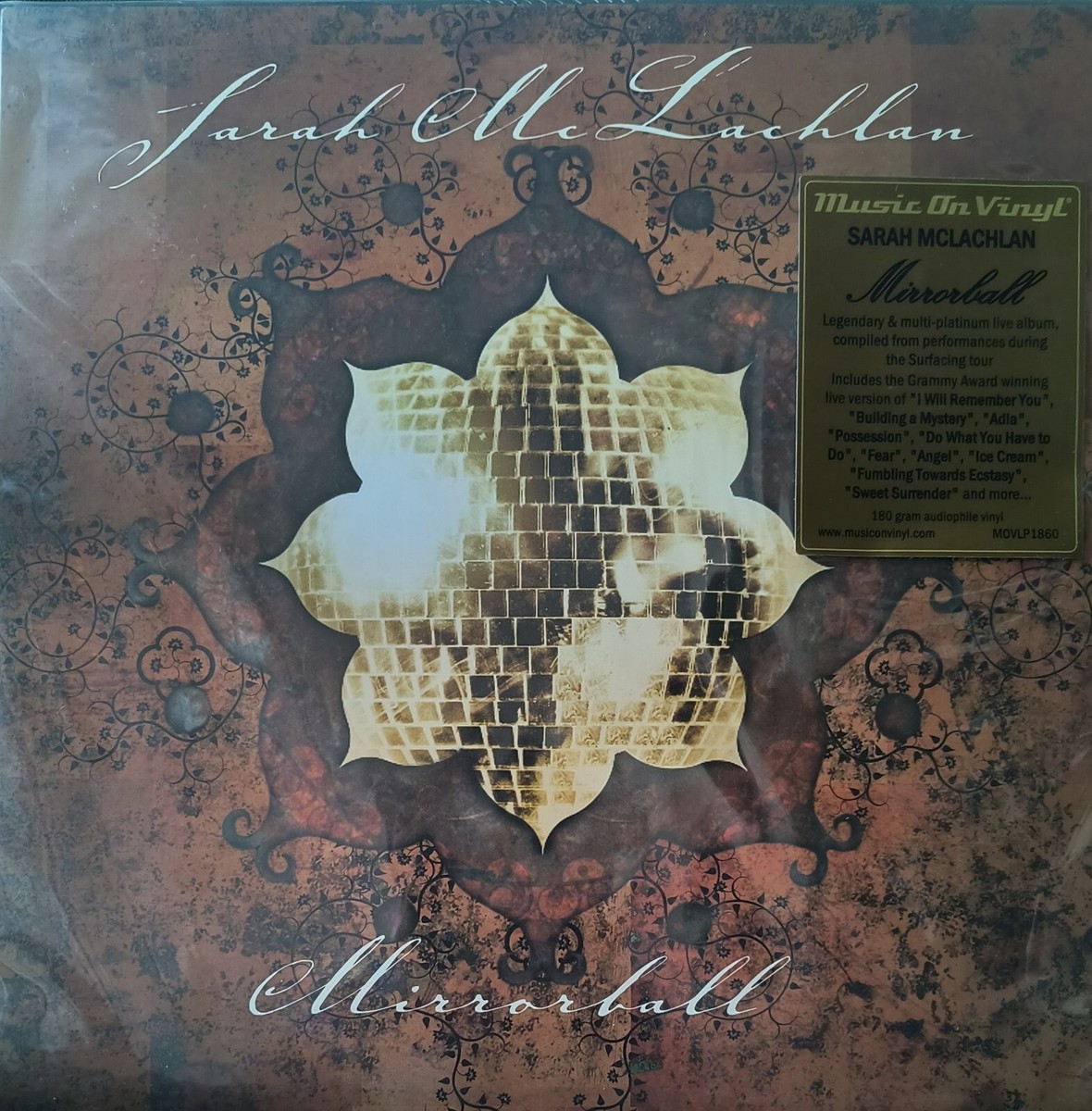 欧2LP Sarah McLachlan Mirrorball MOVLP1860 Music On Vinyl 未開封 /00520 Sarah McLachlan - Mirrorball - 2LP - 180G Music on Vinyl