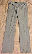 Brooks Brothers 346 Pants Women 8 Plale Blue Chino 5 pocket Natalie Fit Pants