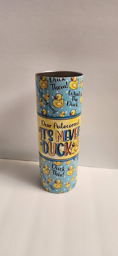 Tumbler Dear Auto Correct Duck 20 oz