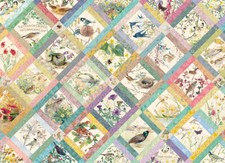 Cobble Hill Country Diary Quilt 1000 Piece Jigsaw Puzzle By Edith Holden