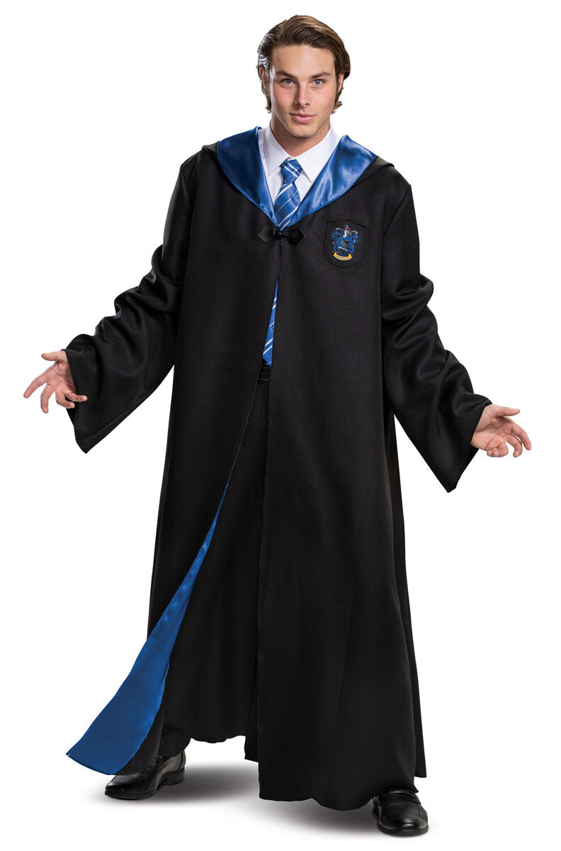  Fun Costumes Harry Potter Adult Ravenclaw Robe - L Black :  Clothing, Shoes & Jewelry