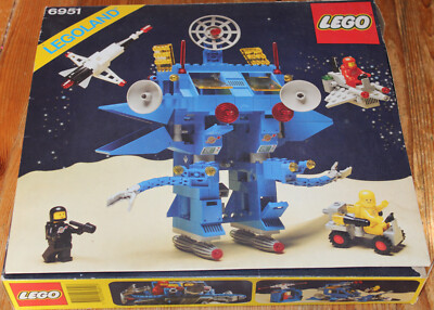 Legoland Robot Command Center Classic Space 6951  - Komplett mit Karton
