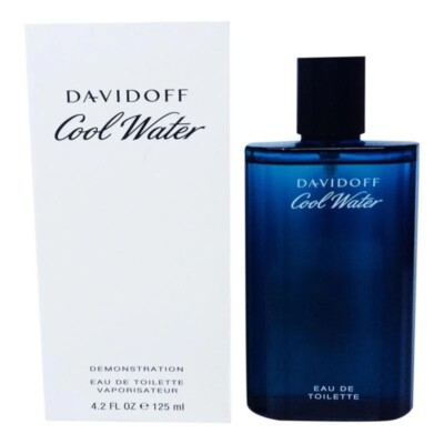 COOL WATER BY DAVIDOFF  4.2 OZ EDT SPRAY FOR MEN NEW IN WHITE BOX