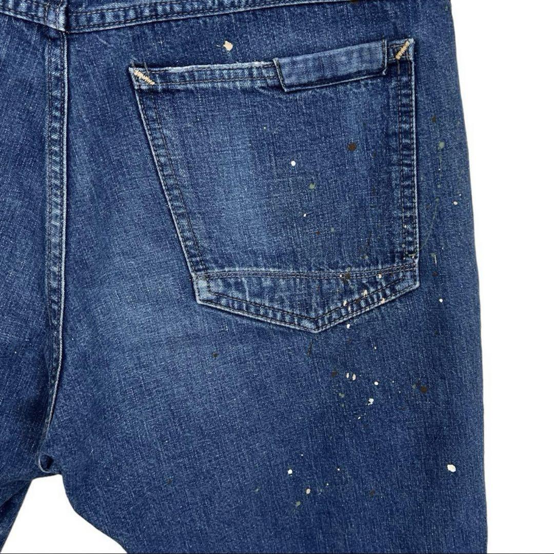 Men JP size S Orslow Beams Custom Patchwork Denim Shorts