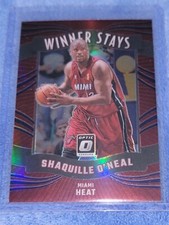SHAQUILLE O'NEAL 2023-24 Panini Donruss Optic Winner Stays Purple Prizm!!!!