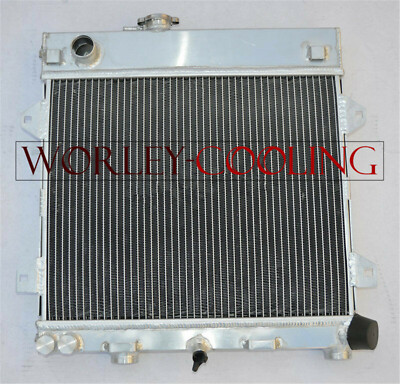 2 ROWS aluminum radiator for BMW E30 M10 316i 318i 1982-1991 Manual MT brand new