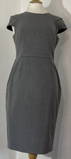 Zara Size M Dress Grey Partly Lined Grey Work Smart Elegant 692