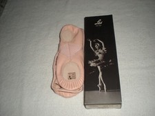 LEO Leather Arabesque Womens Pink Ballet Shoe Size 4.5 NOS