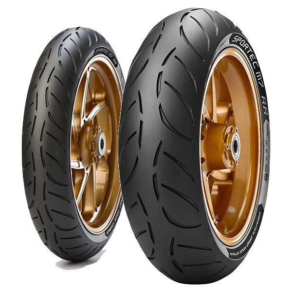 COPPIA GOMME METZELER 120/70-17 M7 RR (M) 190/50-17 M7 RR