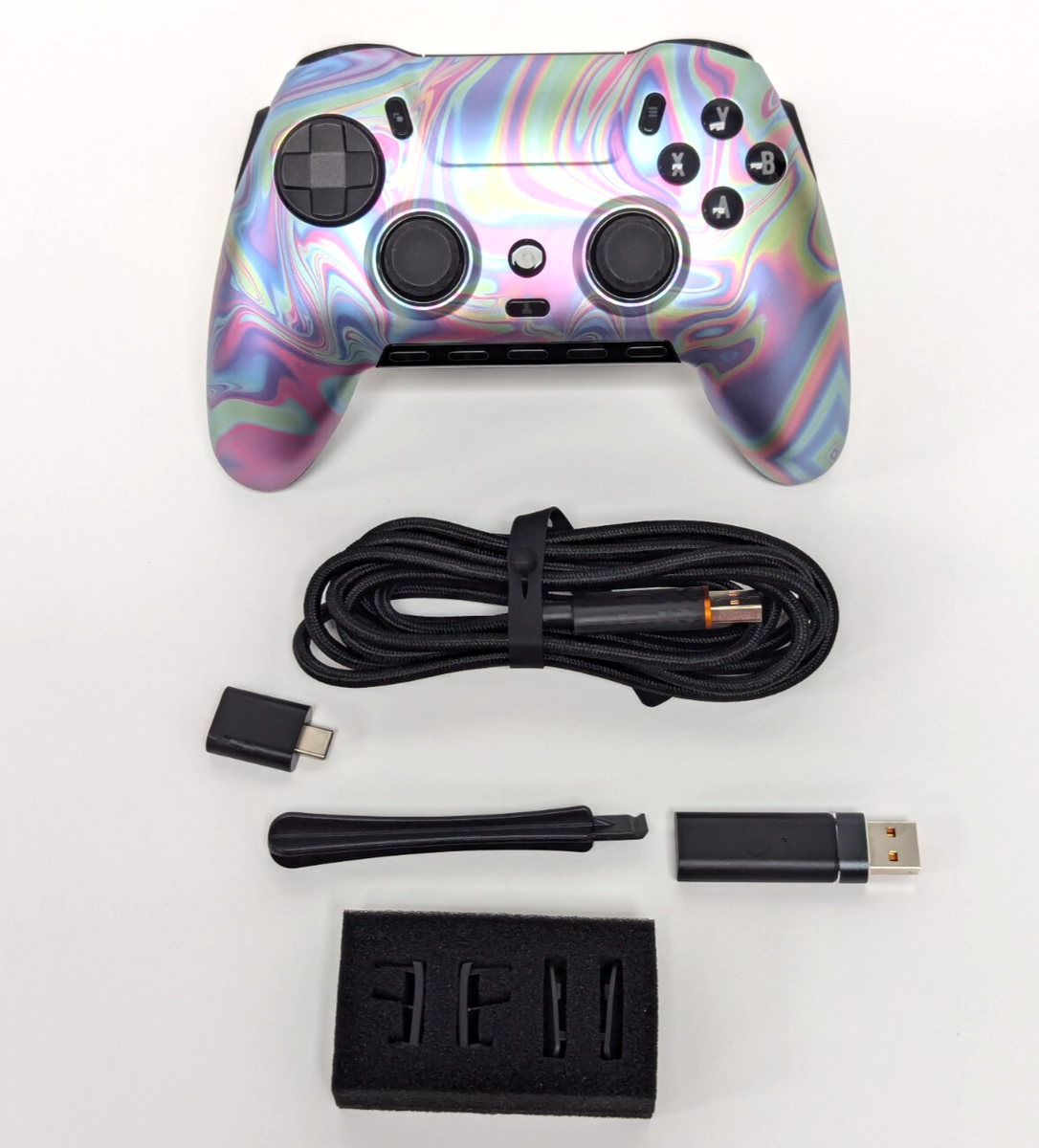 SCUF ENVISION PRO Wireless PC Only Gaming Controller Black face