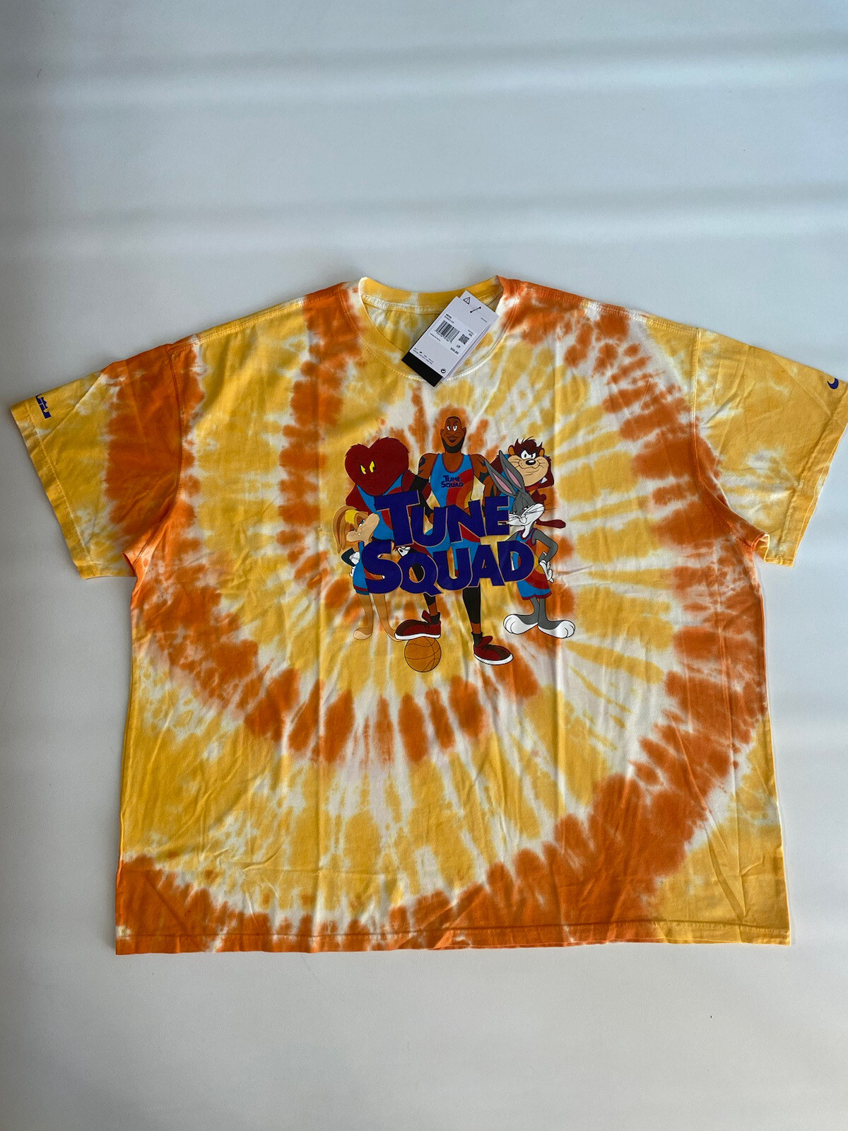 Nike LeBron Space Jam A New Legacy Tie Dye Mens T-Shirt Size 3XL DH3823-101