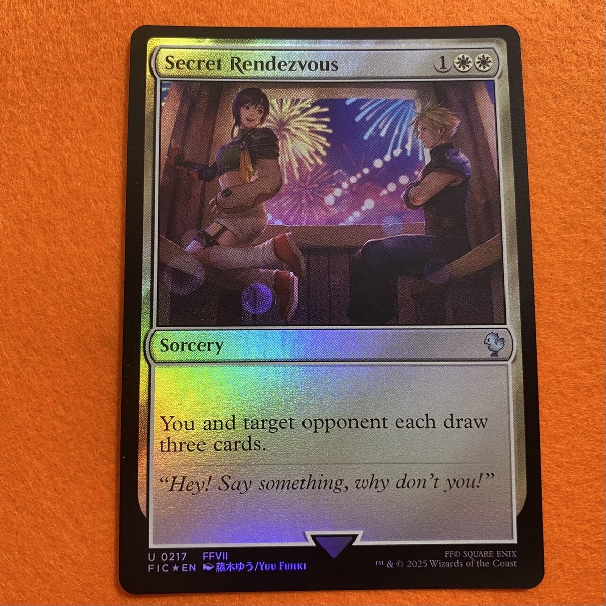 秘密のランデブー Secret Rendezvous サージ Foil ティファ 秘密のランデブー [FIC] Foil 【BIGWEB | MTG】日本最大級の激安