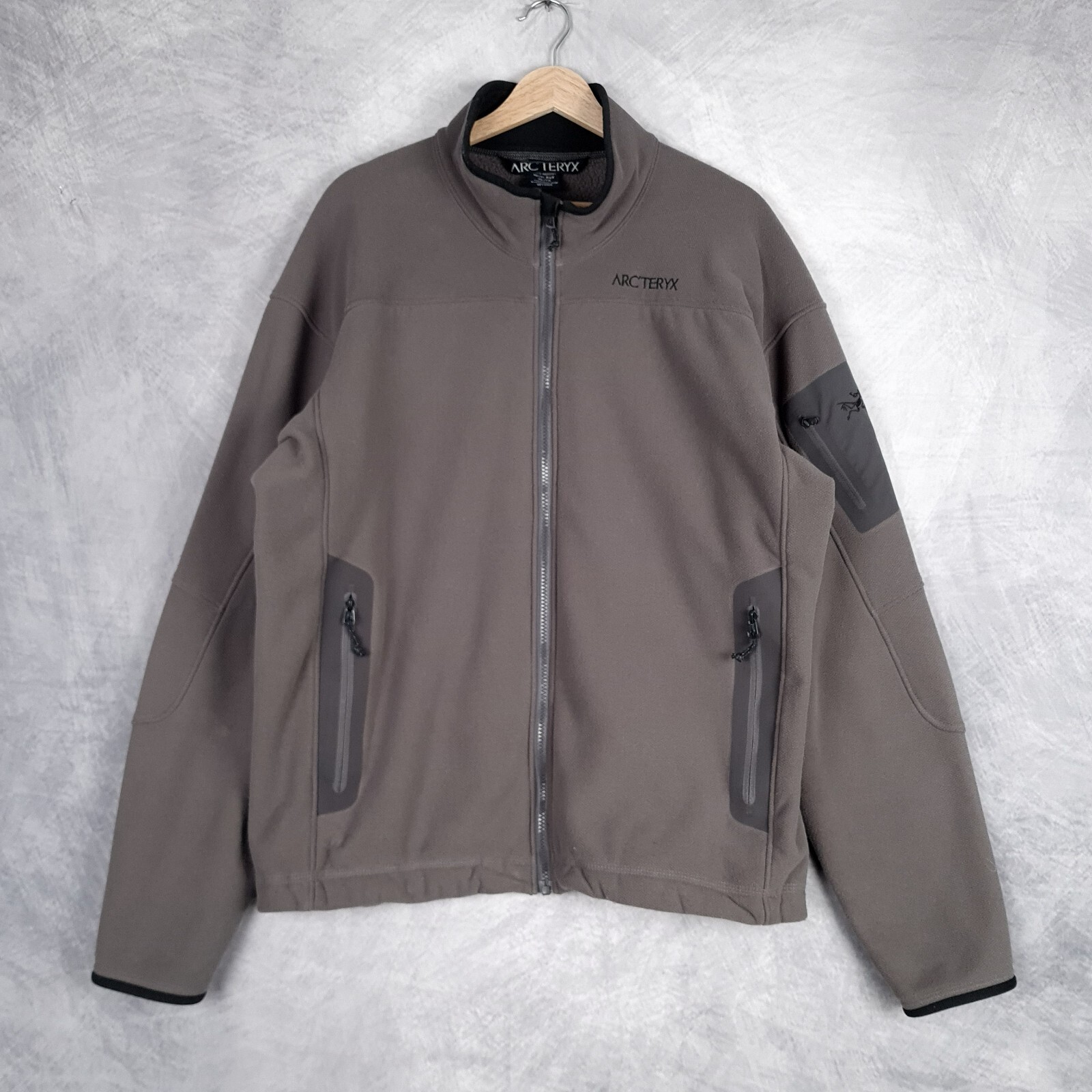 Arc'teryx Maverick AR Polartec Giacca Pile Uomo XL Grigio Full Zip Gorpcore