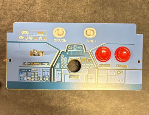 Space Invaders Wood Countercade Control Deck
