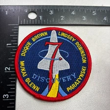 NASA Space Shuttle DISCOVERY Mission STS-95 Astronaut JOHN GLENN Patch 00SH