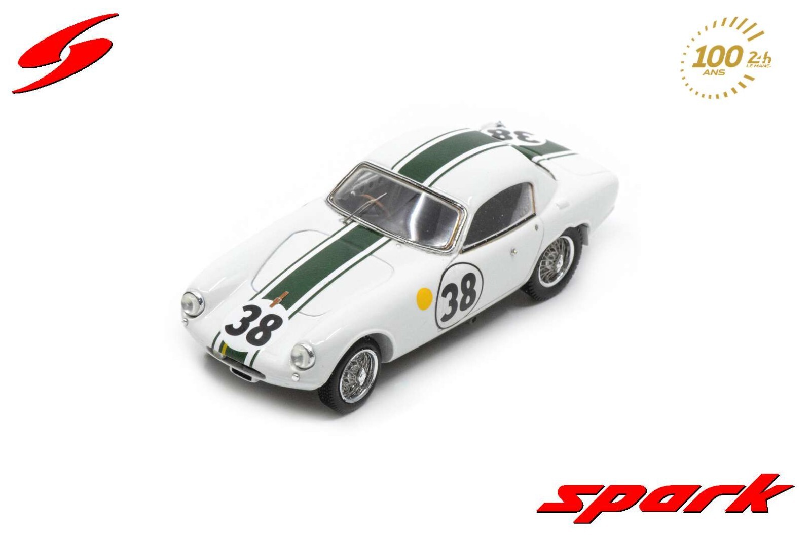 Spark S8212 LOTUS Elite N°38, l'excellence de la résine 1/43 aux détails d'orfèvrerie