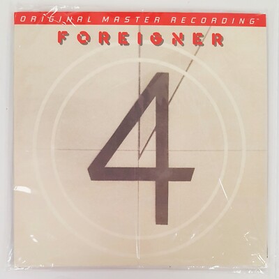 Foreigner   4 (Four) - Mobile Fidelity - MoFi -Audiophile SEALED