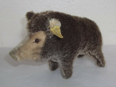 SCHÖNES ALTES WILDSCHWEIN VON STEIFF #9254