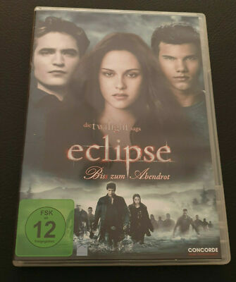 Twilight Saga * Eclipse * Biss zum Abendrot * DVD * Robert Pattinson