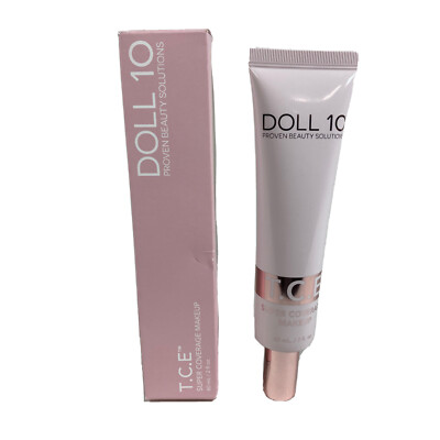 Doll 10 T.C.E Super Coverage Makeup MEDIUM 2 oz NIB Jumbo Size