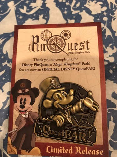 Disney Mickey Mouse Pin Quest Limited Release Pin - Bild 1 von 9
