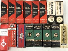 Lot of 16 ZYTRON/NATIONAL etc. Vacuum Tubes - TV Radio - EXCELLENT GUARANTEED