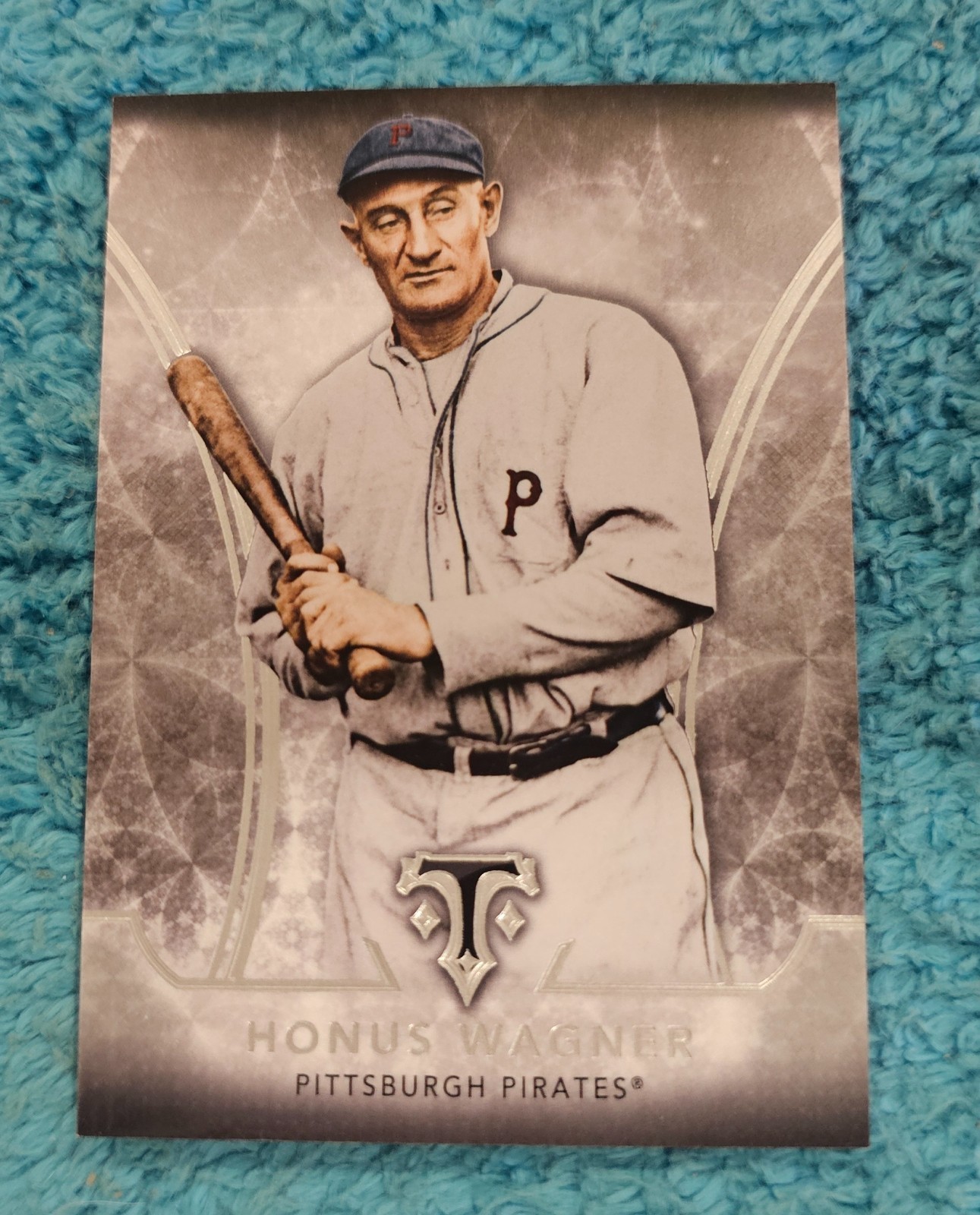 BB) 2015 Topps Triple Threads Amethyst Honus Wagner Pittsburgh Pirates #10 view 3
