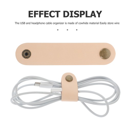 5 Pcs Linien-Financier Kabelumwicklungen Für Ladekabel Kordanizer Das Laden - Photo 3/12