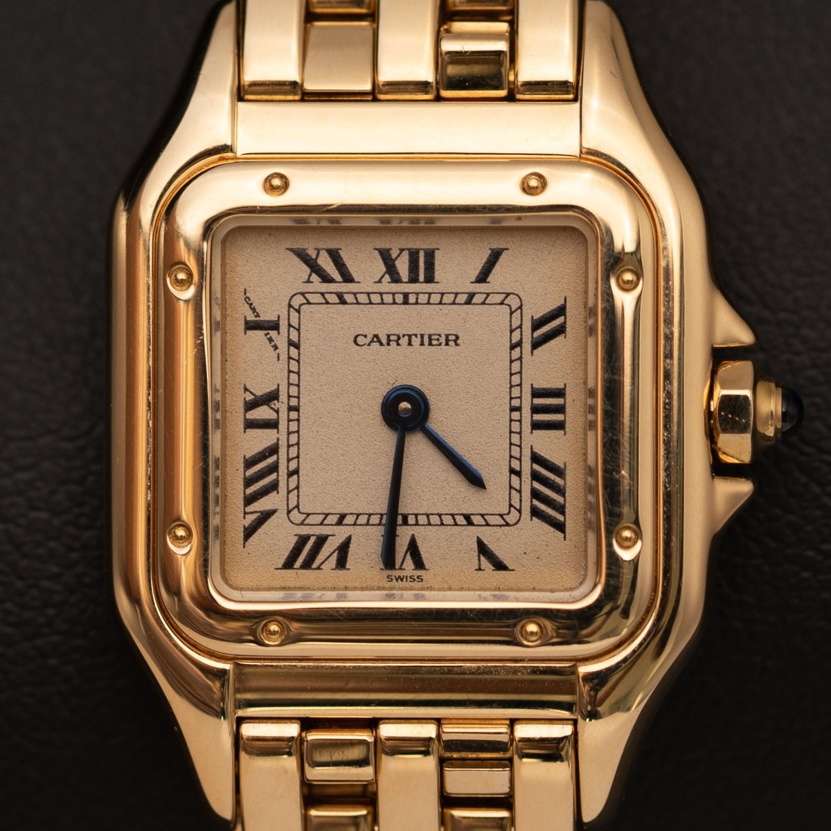 Panthere de Cartier Small 22mm Art Deco 18K Yellow Gold 1070 | eBay