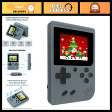 Portable Retro Handheld Game Console - 400 Preloaded Games, 3" IPS Screen, Recha