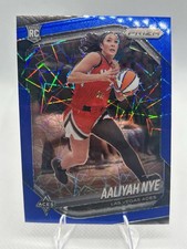2025 Panini Prizm WNBA - Aaliyah Nye #15 Blue Velocity Prizm (RC)