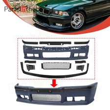M3 Style Front Bumper Cover Trim Grille Lower Lip For 1992-1999 Bmw E36 3 Series
