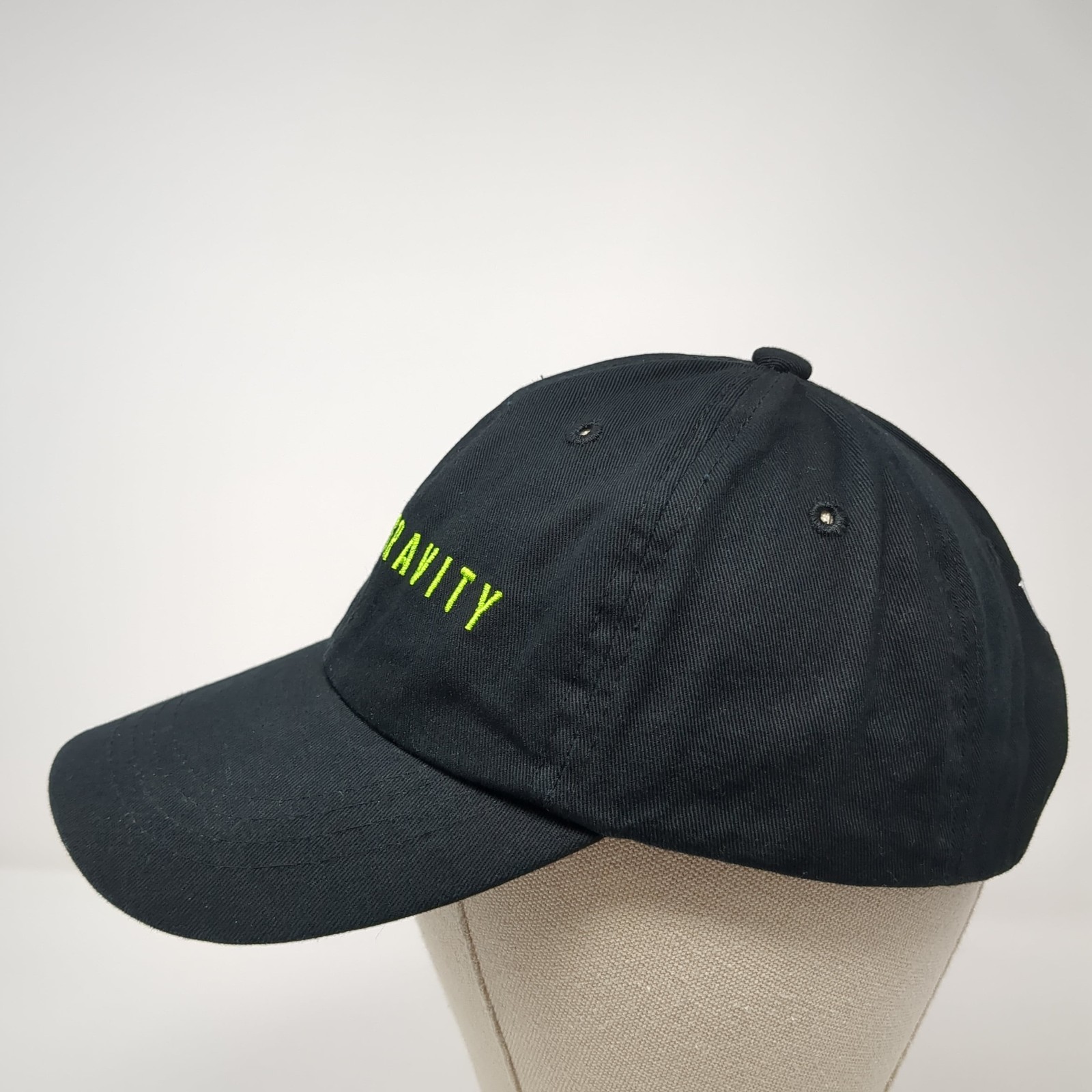 Defy Gravity Wicked Slideback Hat Solid Black One… - image 3