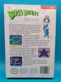 The Bugs Bunny Crazy Castle NES ( 1989) CIB Compete w/ Box, Manual, Cart.