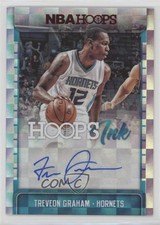 2017-18 Panini NBA Hoops Hoops Ink Red 22/25 Treveon Graham #HI-TGM Auto 4l3