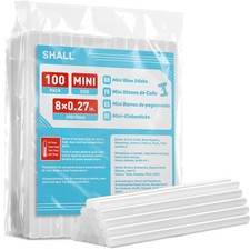 Mini-Hei&szlig;klebestifte 7mm x 200mm 100er-Pack transparent All-Temp Basteln