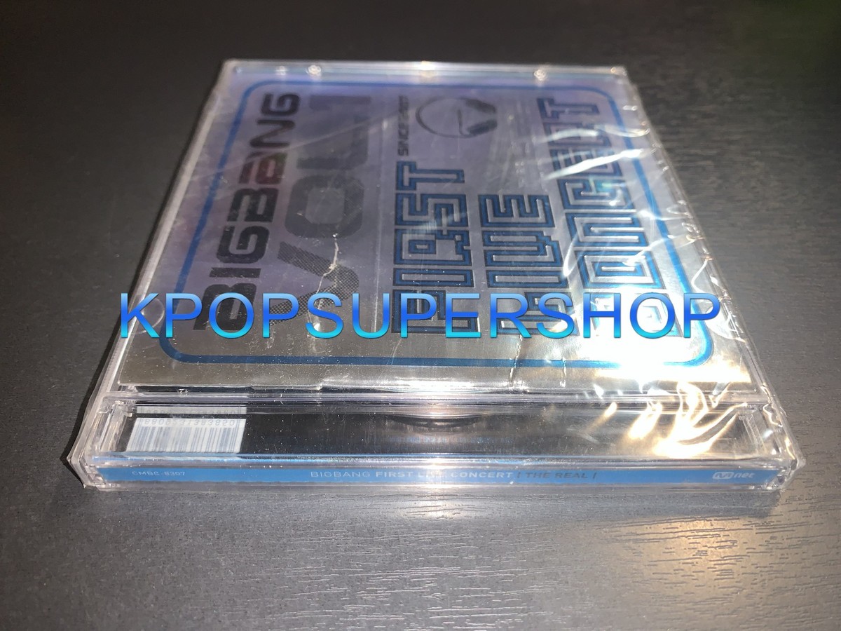 BIGBANG 1st Live Concert Album The Real CD Booklet New Sealed Rare