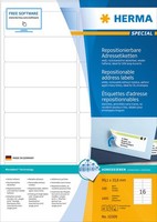 Herma Universal-Etiketten Special, 99,1 X 33,8 Mm, Weiá