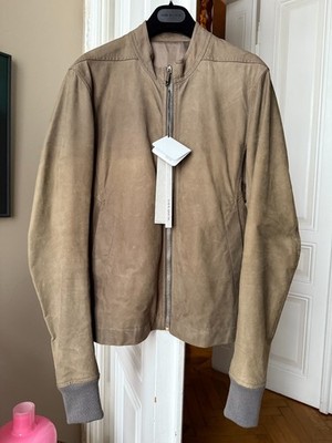 Rick Owens leather jacket -WORN COUPLE OF TIMES-TOP CONDITION LIKE NEW- NO RETUR