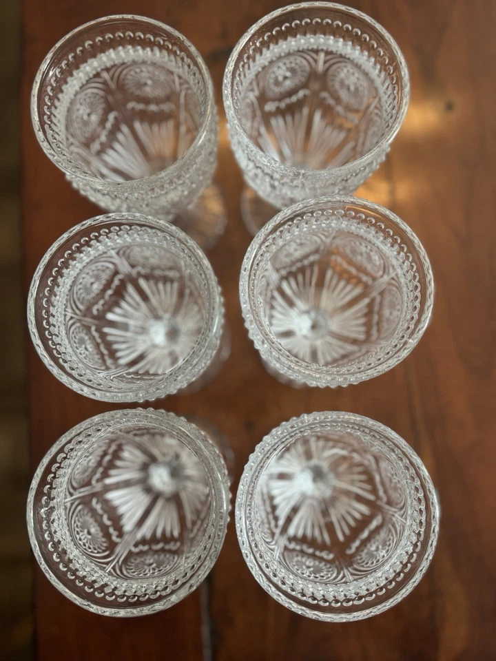 The Pioneer Woman Adeline 12-Ounce Footed Glass Goblets, Set of 6, Clear - Image 4 of 4