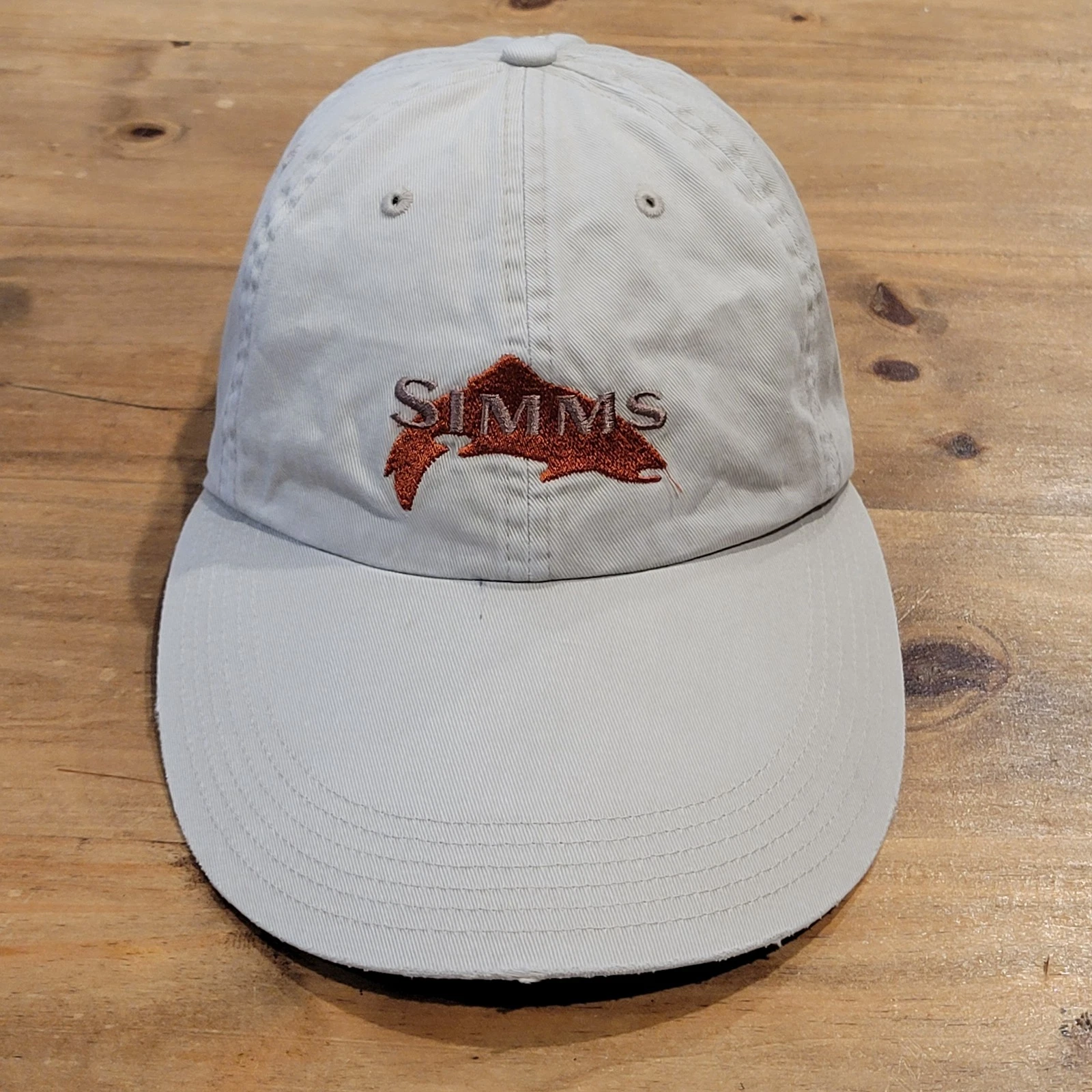 Simms Fishing Hat Cap Strap Back Long Bill Brim Trout River Lake Shade Sun
Opens in a new window or